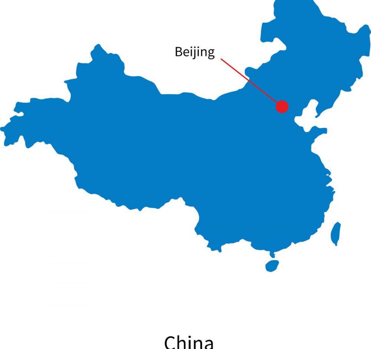 Carte de la capitale chinoise