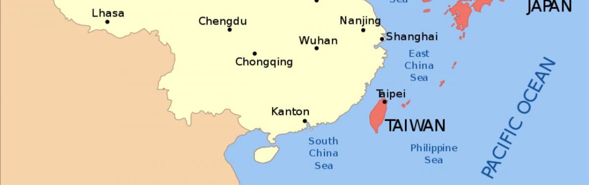 Carte du sud de la Chine